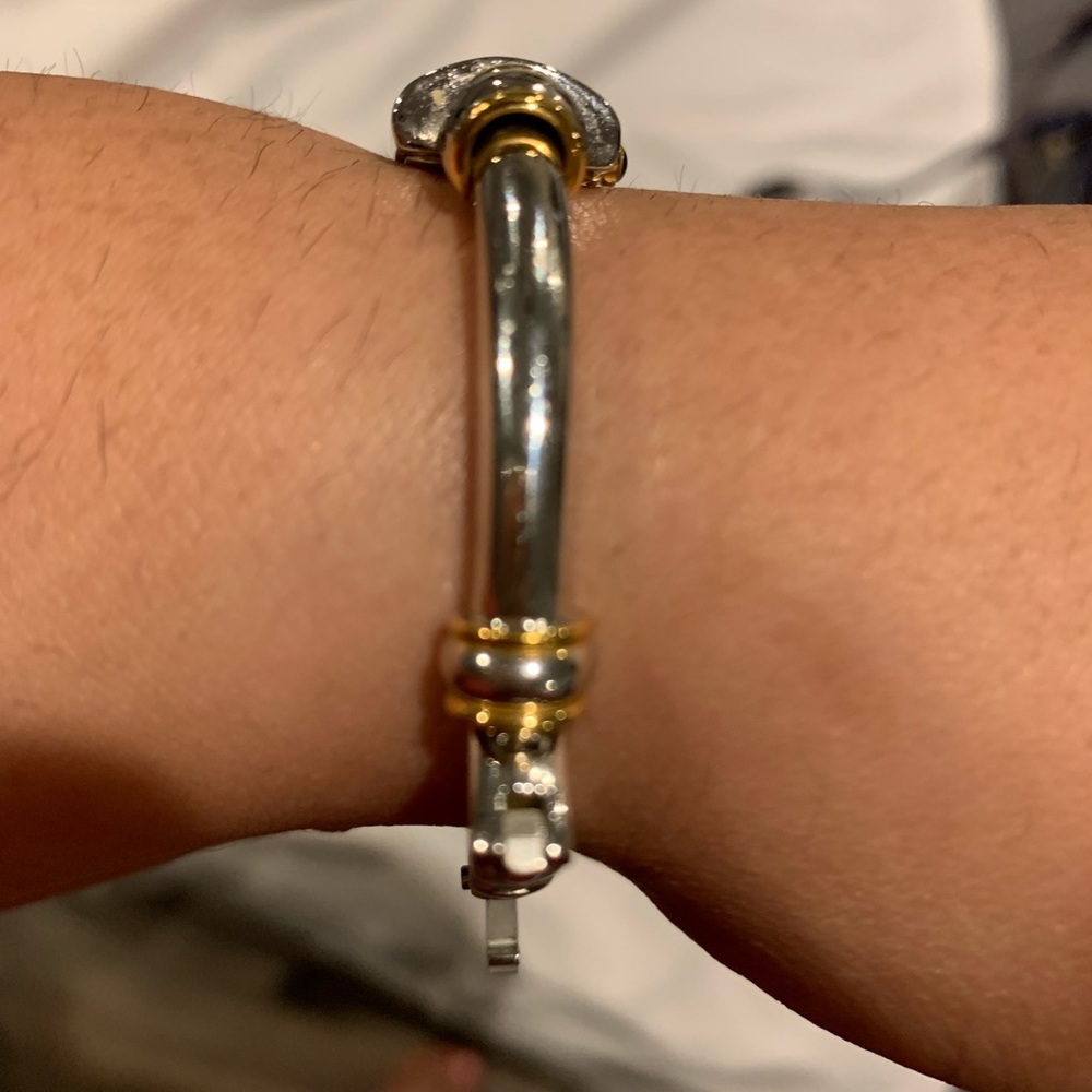 Bulo a two tone bracelet watch